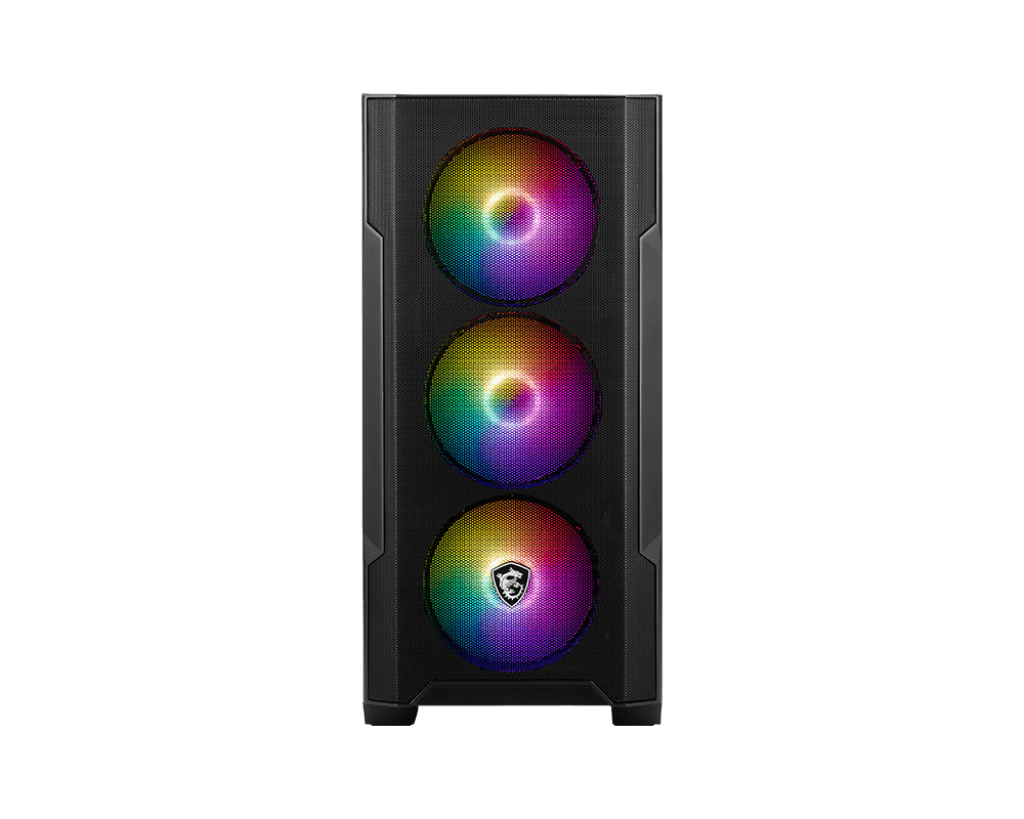 MSI Casing MAG FORGE M100A mATX 4 RGB Fans MSI Casing MAG FORGE M100A mATX 4 RGB Fans